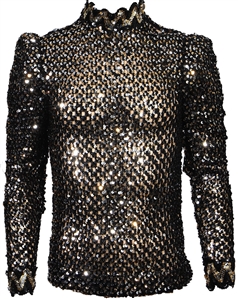 Michael Jackson Owned & Stage Worn Custom Sequin Costume