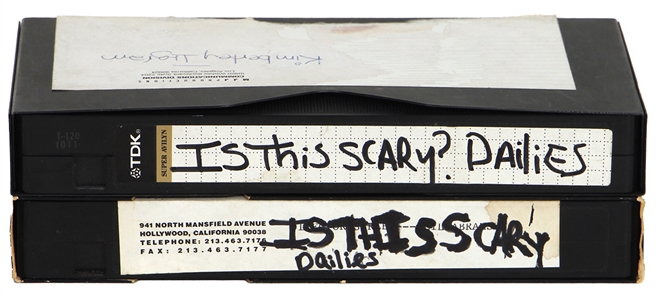 Michael Jackson Unreleased & Unedited “Is This Scary Dailies" VHS Footage Over 3 Hours of Footage!