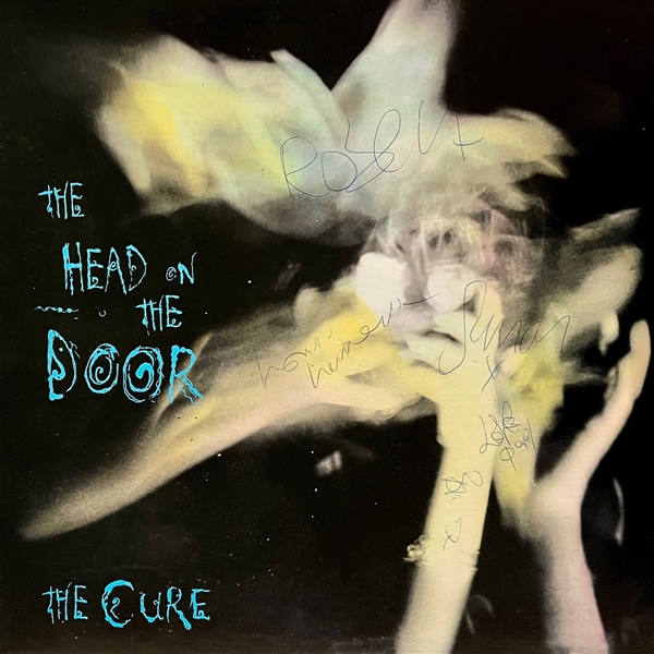 The Cure Vintage Signed “The Head on the Door" Album (REAL)