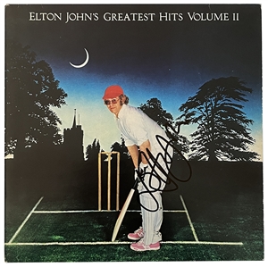Elton John Signed “Greatest Hits Volume II" Album (JSA & REAL)