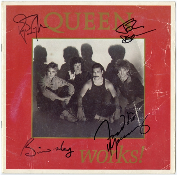 Queen Signed 1984 “Works!" Tour Program (JSA)