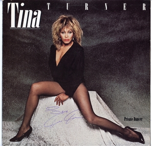 Tina Turner Signed “Private Dancer" Album (REAL)
