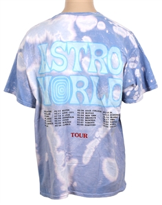 Travis Scott Astroworld - Wish You Were Here Stage Worn Concert Tour T-Shirt