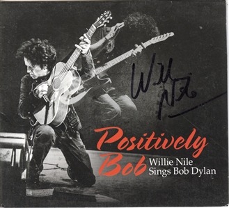 Willie Nile Signed “Positively Bob” CD Cover