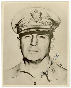 General Douglas MacArthur Signed Photograph