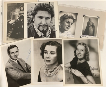 Expansive Opera Autograph Collection (125+)