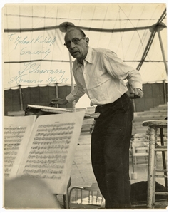 Igor Stravinsky Signed Photograph