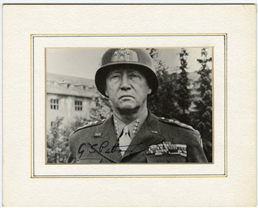 General Patton Signed Photograph