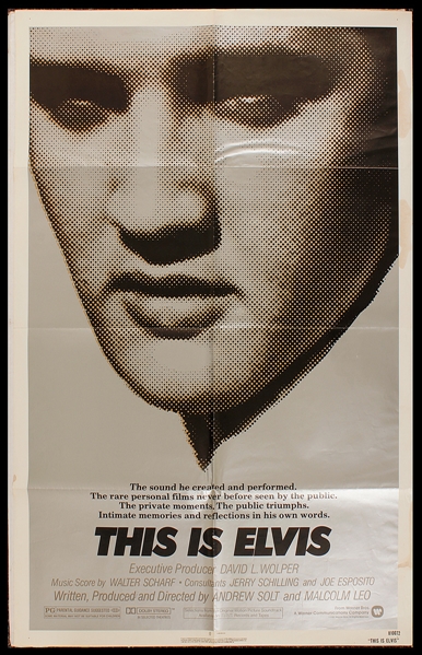 Elvis Presley "This Is Elvis" Original One Sheet Movie Poster