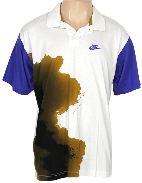 Elton John Owned and Worn Nike Shirt from Out of the Closet III Auction