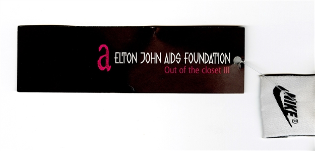 Elton John Owned and Worn Nike Shirt from Out of the Closet III Auction