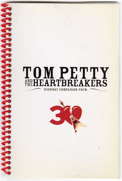 Tom Petty & The Heartbreakers 2006 Highway Companion Tour Used Itinerary Book