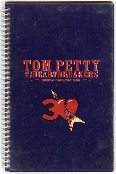 Tom Petty & The Heartbreakers 2006 Highway Companion Tour Used Itinerary Book