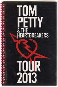 Tom Petty & The Heartbreakers 2013 Tour Used Itinerary Book