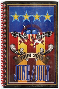 Tom Petty & The Heartbreakers 2010 Summer Concert Tour Used Itinerary Book