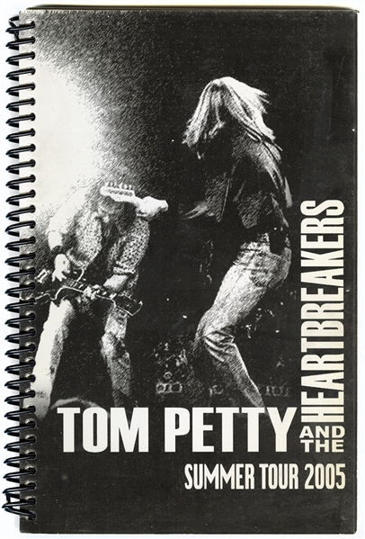 Tom Petty & The Heartbreakers 2005 Summer Concert Tour Used Itinerary Book