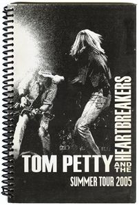 Tom Petty & The Heartbreakers 2005 Summer Concert Tour Used Itinerary Book