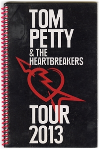 Tom Petty & The Heartbreakers 2013 Tour Used Itinerary Book