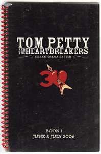 Tom Petty & The Heartbreakers 2006 Highway Companion Tour Used Itinerary Book