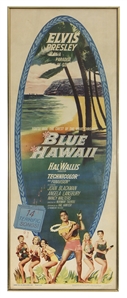 Elvis Presley Original "Blue Hawaii" Movie Poster