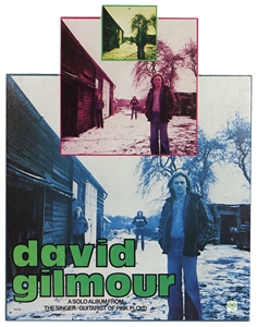 David Gilmour 1978 “David Gilmour” Debut Solo Album Promotional Store Display