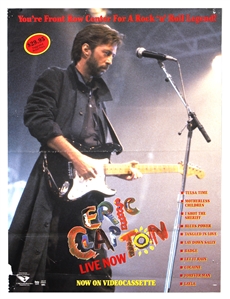 Eric Clapton “Live Now” Promotional Poster