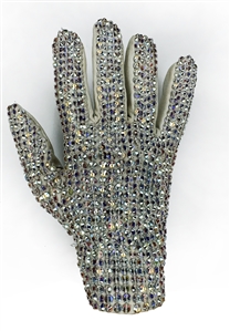 Michael Jackson Owned & Stage Worn 1996 HIStory World Tour Right Handed Swarovski Crystal Glove (RGU)