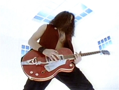 Chris Cornell Owned, “Badmotorfinger & “Superunknown Album Recording Used & Featured in “Rusty Cage & “Fell on Black Days Music Videos 1979 Cherry Red Gretsch Guitar (RGU)