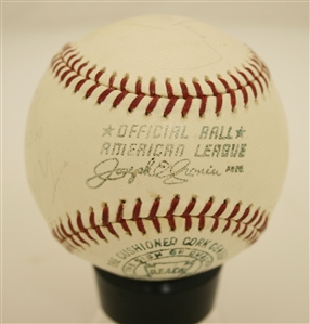 The Beatles 1965 Signed Official American League Baseball (JSA, REAL & Caiazzo)
