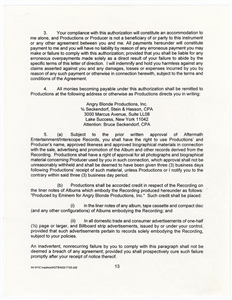 Eminem & Jay-Z Signed Contract For “Renegade On Iconic 2001 Album “The Blueprint (JSA)
