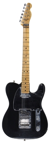 Def Leppard Steve Clark Owned, Stage Played & “Hysteria" Recorded 1978 Fender Telecaster With Scarf & ID Card (RGU & Girlfriend Provenance)