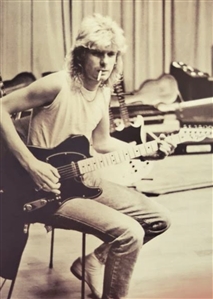 Def Leppard Steve Clark Owned, Stage Played & “Hysteria Recorded 1978 Fender Telecaster With Scarf & ID Card (RGU & Girlfriend Provenance)