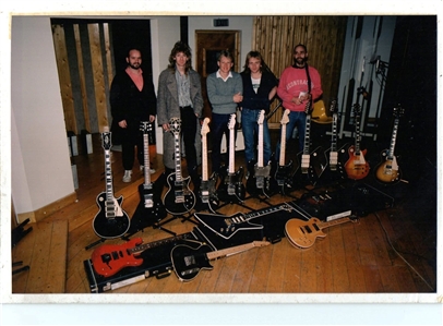 Def Leppard Steve Clark Owned, Stage Played & “Hysteria Recorded 1978 Fender Telecaster With Scarf & ID Card (RGU & Girlfriend Provenance)