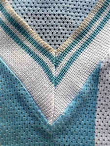 Diego Maradona 1990 World Cup Press Conference Worn Jersey - Attributed to Game Use (RGU & Maradona Museum Provenance)