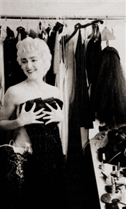 Madonna Life Magazine Photo Shoot Worn Black Gown