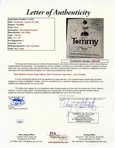 The Who Signed “Tommy Movie Official Souvenir Brochure With Keith Moon (JSA)