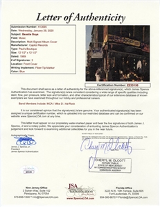 Beastie Boys Signed Paul's Boutique Album (JSA)