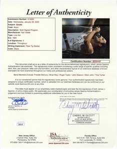 Multi-Signed LIVE AID Concert Book (1985) - Featuring Autographs of Queen, Elton John & More (JSA)