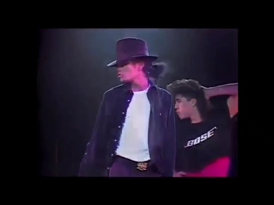 Michael Jackson Owned & 6/12/1988 “BAD World Tour Concert Used Black Fedora Hat