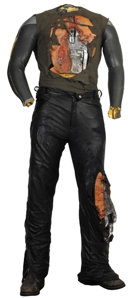Arnold Schwarzenegger Screen Used "T-800 Terminator" Endoskeleton Life-Size Prop From "Terminator 2: Judgment Day"