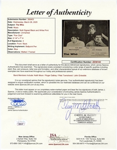 The Who Vintage Signed Fan Club Photograph Advertisement with Keith Moon (JSA & REAL)