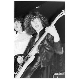 Def Leppard Steve Clark Owned & 6/5/1979 Stage Used Laney Sound LC30 Amp With Steve Clark's Belt & Signed Bank Card