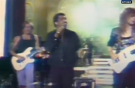 Def Leppard 1988 Stage Played Peavey Amplifier Used at Sanremo Music Festival During “Hysteria World Tour