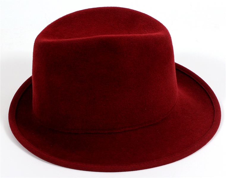 Madonna Owned and Re-Gifted “Jaunty Little Chapeau" Custom Jean Barthet Fedora (Photo-Matched)