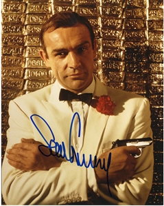 Sean Connery Signed James Bond Photograph