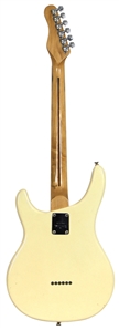 Van Halen Signed Washburn Cream Electric Guitar Played by Eddie Van Halen (REAL)
