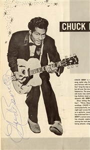 Alan Freed's Christmas Jubilee Signed Program - By Bo Diddley, Chuck Berry, Everly Brothers & More