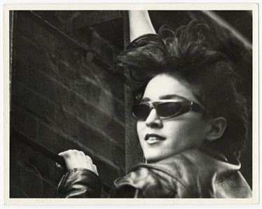 Madonna Circa 1981 Resume with Original Photograph