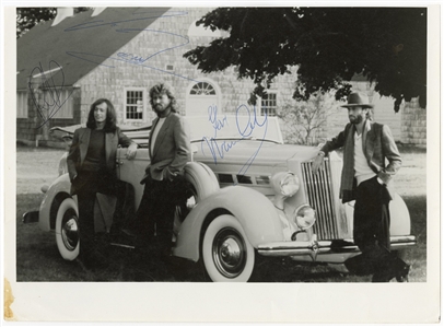 The Bee Gees Vintage Signed Photograph (REAL)