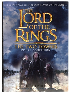 The Lord of The Rings The Two Towers Cast Signed Visual Companion Book